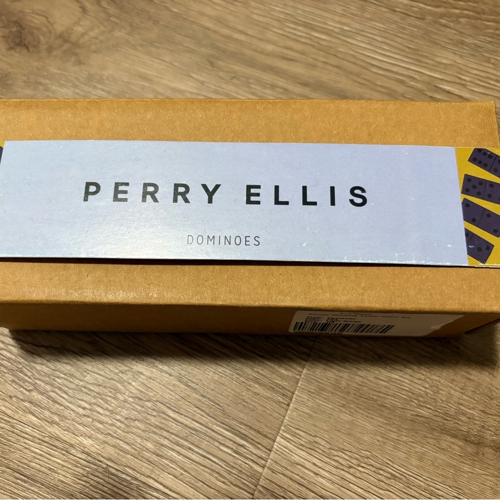 Perry Ellis Dominoes in Wood Box